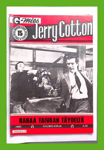 Jerry Cotton 15/80 - Rahaa taivaan täydeltä