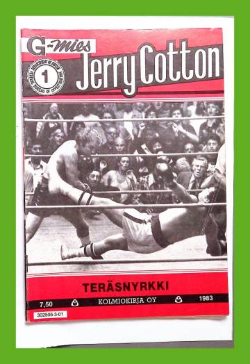 Jerry Cotton 1/83 - Teräsnyrkki