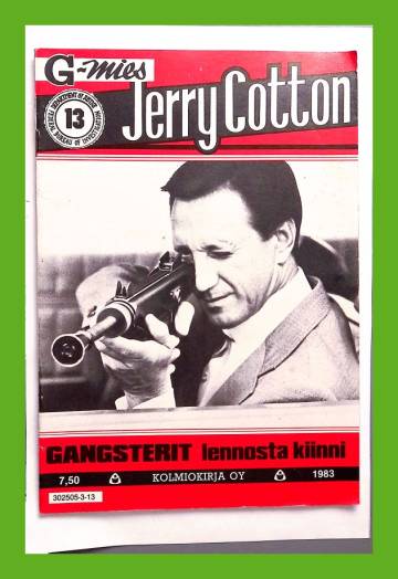 Jerry Cotton 13/83 - Gangsterit lennosta kiinni
