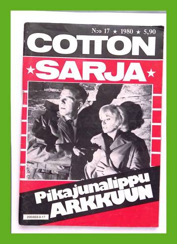 Cotton-sarja 17/80 - Pikajunalippu arkkuun