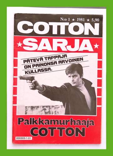 Cotton-sarja 1/81 - Palkkamurhaaja Cotton