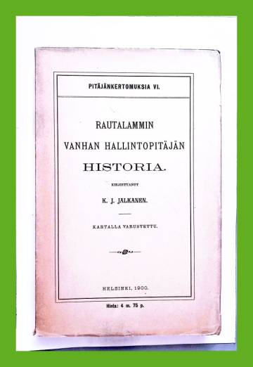 Rautalammin vanhan hallintopitäjän historia