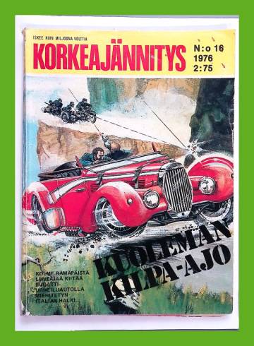 Korkeajännitys 16/76 - Kuoleman kilpa-ajo