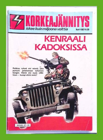 Korkeajännitys 4/87 - Kenraali kadoksissa