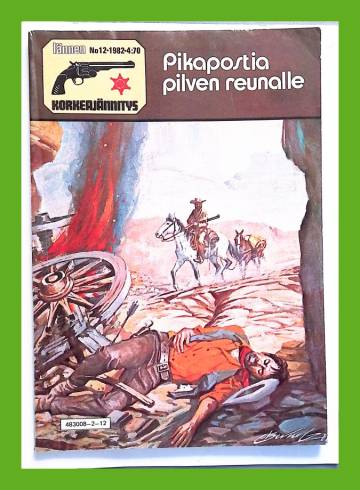 Lännen korkeajännitys 12/82 - Pikapostia pilven reunalle