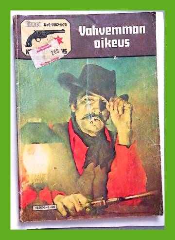 Lännen korkeajännitys 9/82 - Vahvemman oikeus