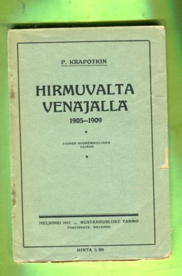 Hirmuvalta Venäjällä 1905-1909