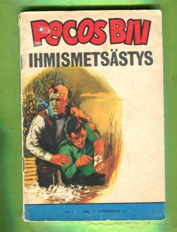 Pecos Bill 7/66 - Ihmismetsästys