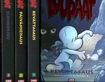Luupäät-trilogia 1-3 - Kevättasaus, Päivänseisaus & Elonkorjuu