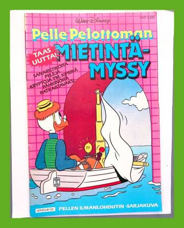 Pelle Pelottoman mietintämyssy 2/87