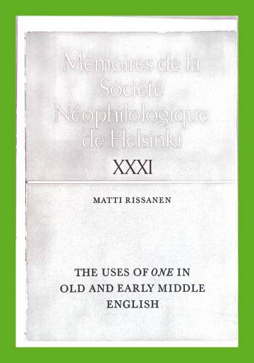 The Uses of One in Old and Early Middle English