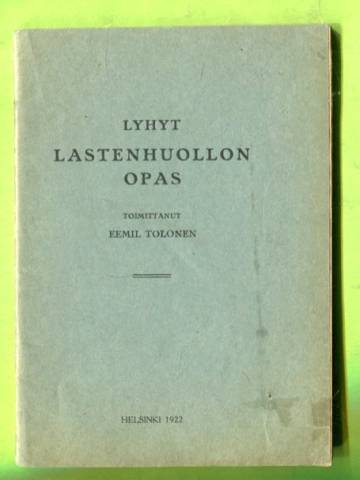 Lyhyt lastenhuollon opas