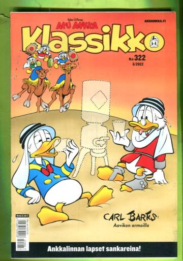 Aku Ankka Klassikko 322 (6/22)