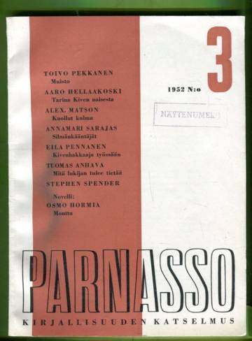 Parnasso 3/52