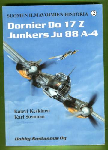 Suomen ilmavoimien historia 2 - Dornier Do 17 Z & Junkers Ju88 A-4