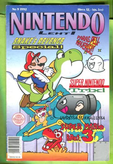 Nintendo-lehti 9/92