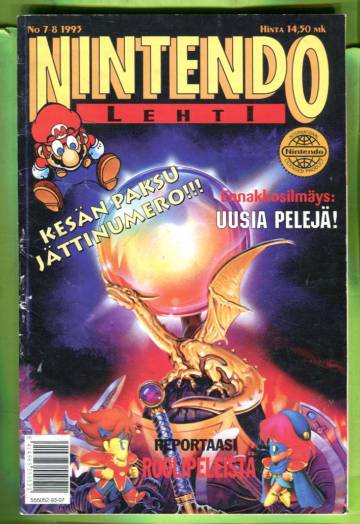 Nintendo-lehti 7-8/93 + Power Player
