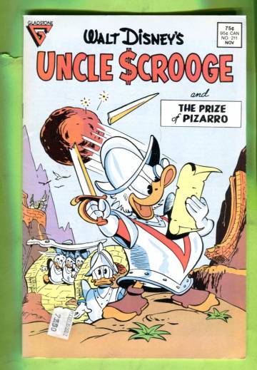 Walt Disney's Uncle Scrooge Vol. 1 #211 Nov 86