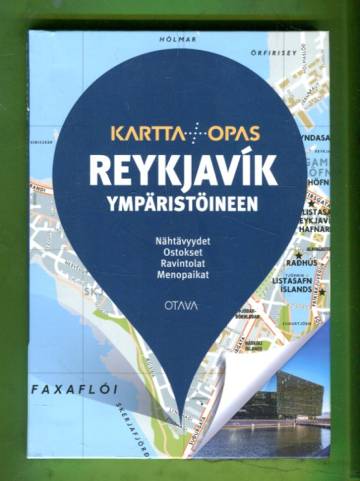 Kartta+opas - Reykjavík ympäristöineen