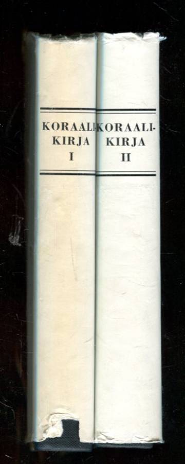 Koraalikirja 1-2 - Virret 1-370 & Virret 371-679 sekä valintaehtoiset sävelmät ja Herran siunaus