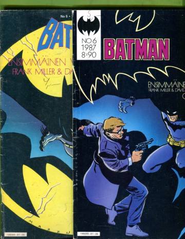 Batman 5-6/87 - Ensimmäinen vuosi osat 1-4