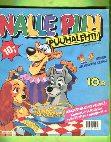 Nalle Puh -puuhalehti 10B/89