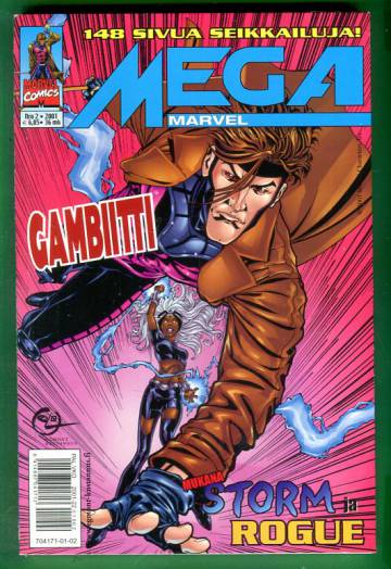 Mega-Marvel 2/01 - Gambiitti, Storm, Rogue