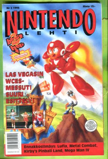Nintendo-lehti 3/94 + Power Player