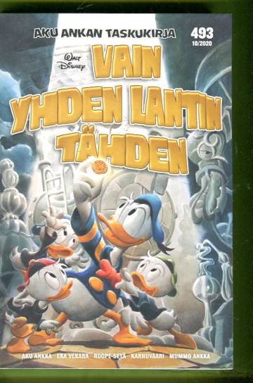 Aku Ankan taskukirja 493 - Vain yhden lantin tähden