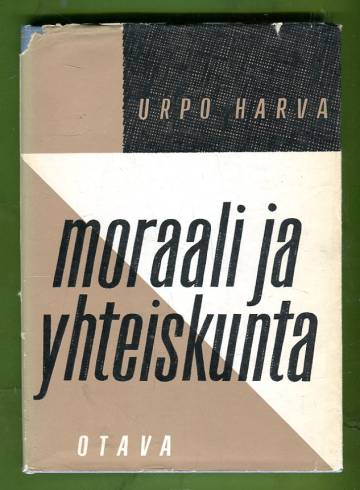 Moraali ja yhteiskunta - Tutkimus sosiologisesta etiikasta
