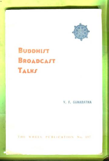 Buddhist Broadcast Talks