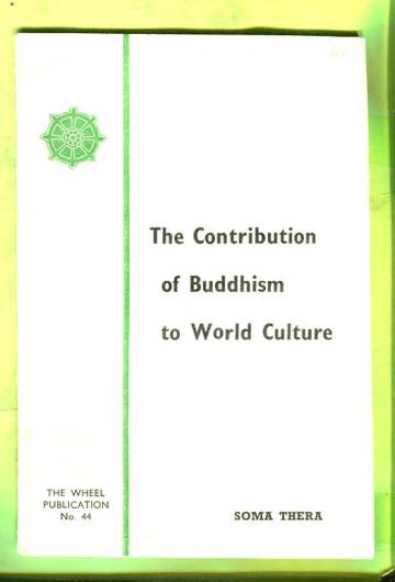 The Contribution of Buddhism to World Culture