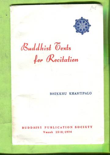 Buddhist Texts for Resitation