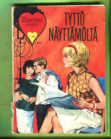 Herttasarja 7/66 - Tyttö näyttämöltä