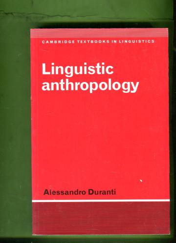 Linguistic anthropology