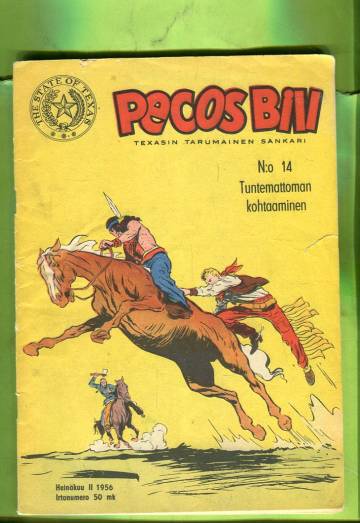 Pecos Bill 14/56 - Tuntemattoman kohtaaminen