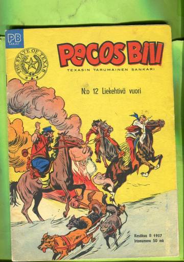 Pecos Bill 12/57 - Liekehtivä vuori