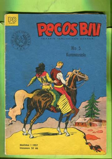 Pecos Bill 5/57 - Kummitustalo