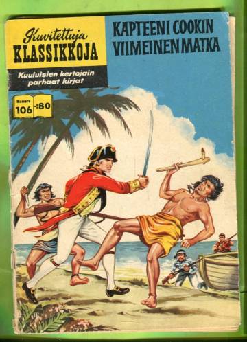 Kuvitettuja klassikkoja 106 - Kapteeni Cookin viimeinen matka