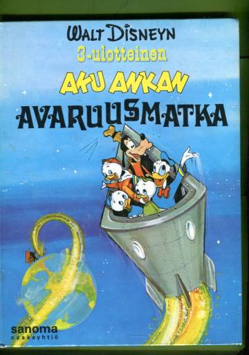 Walt Disneyn 3-ulotteinen Aku Ankan avaruusmatka