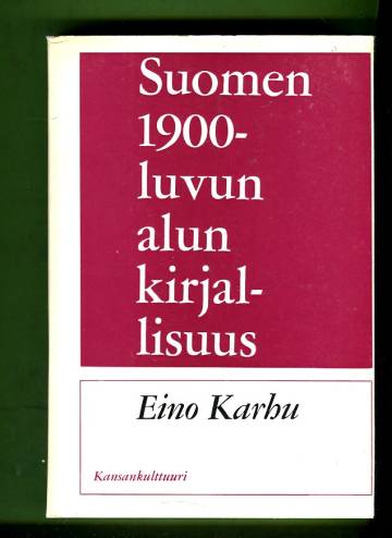 Suomen 1900-luvun alun kirjallisuus