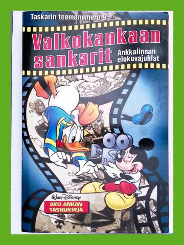 Taskarin teemanumero 9 - Valkokankaan sankarit (Aku Ankan taskukirja)