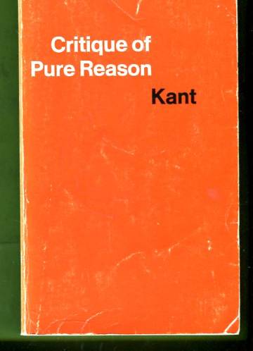 Critique of Pure Reason