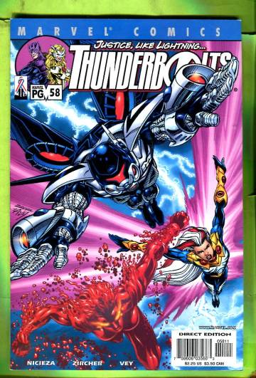 Thunderbolts Vol. 1 #58 Jan 02