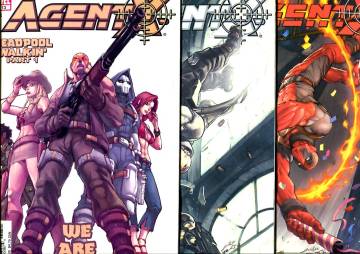 Agent X Vol 1 #13-15: Deadpool walking #1-3 Nov-Dec 03 (whole miniseries)