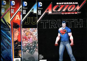 Action Comics #41-44: Truth #1-4  Aug-Nov 15 (whole miniseries)