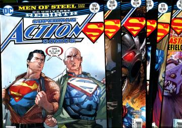 Action Comics #967-972: Men of Steel #1-6 Jan-mar 17 (Whole miniseries)