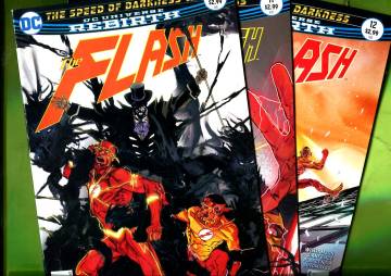 The Flash #10-12: The Speed of Darkness #1-3 Ear Jan-Feb 17