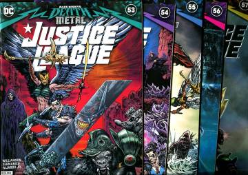 Justice League #53-57: Doom Metal #1-5 Late Nov 20- Late Jan 21 (Whole miniserie)