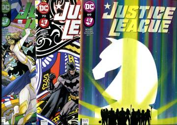 Justice League #69-71: The Biggest Score Ever #1-3 Jan-Mar 22 (Whole miniserie)